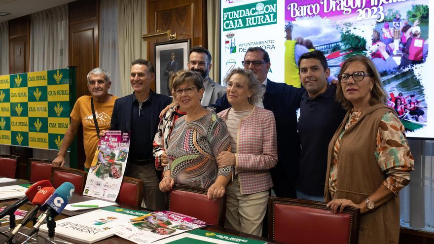 Zamora se sube al Barco Dragón para remar por la inclusión social y la lucha contra enfermedades