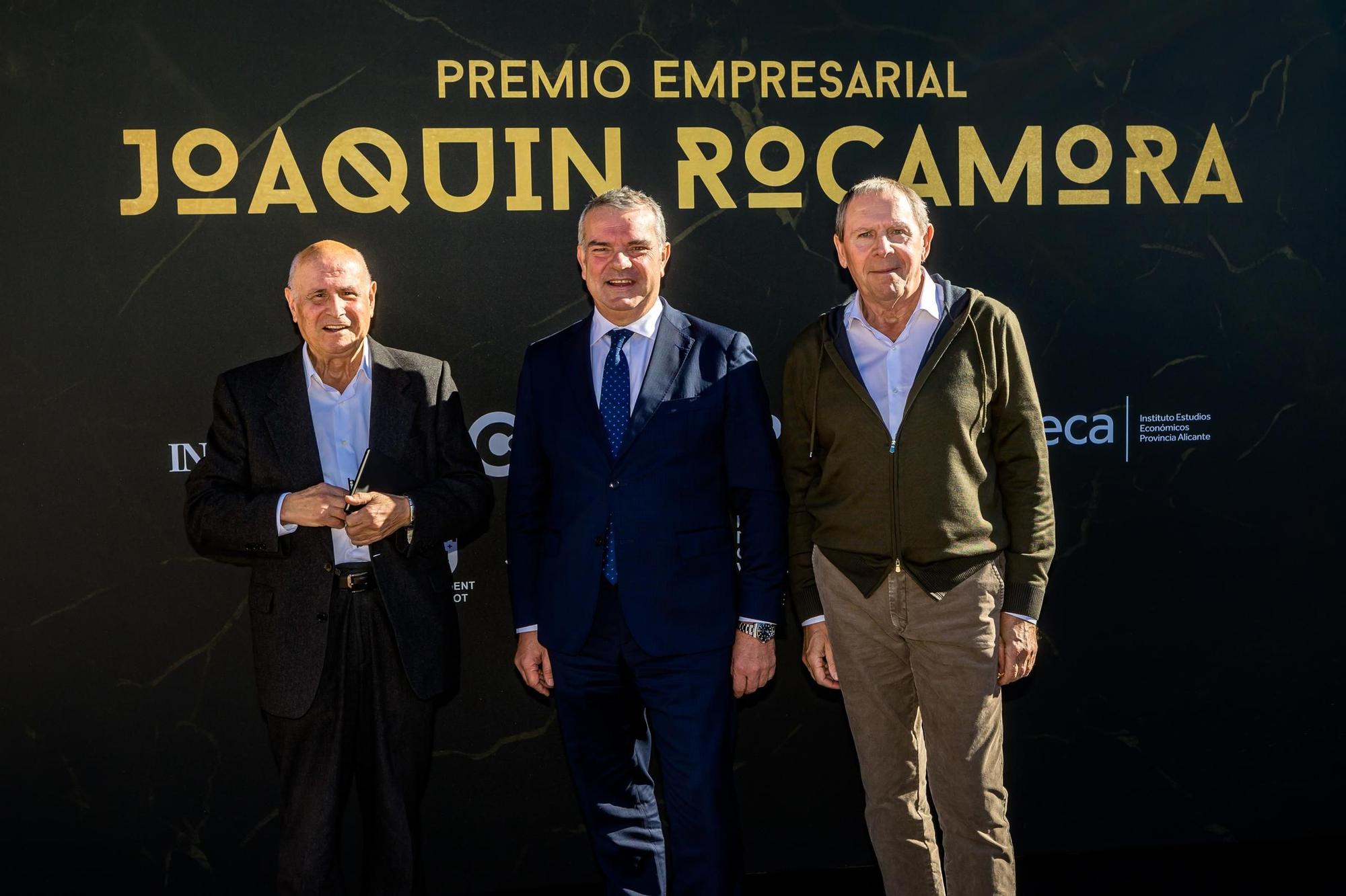 Primera edición del Premio Empresarial Joaquín Rocamora concedido a Jose Juan Fornés