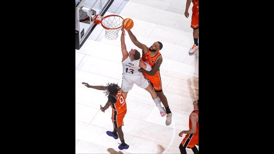 Joel Soriano en su etapa en el Valencia Basket