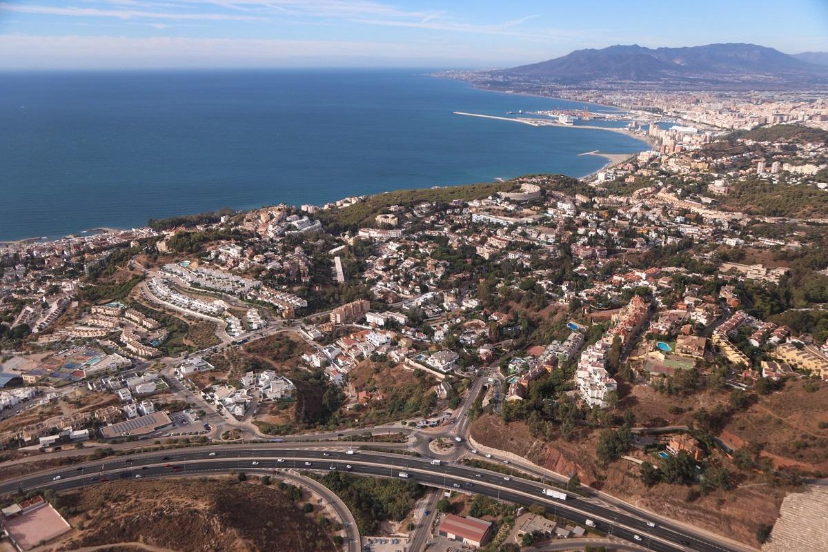 Una imagen de la zona Este de Málaga capital.