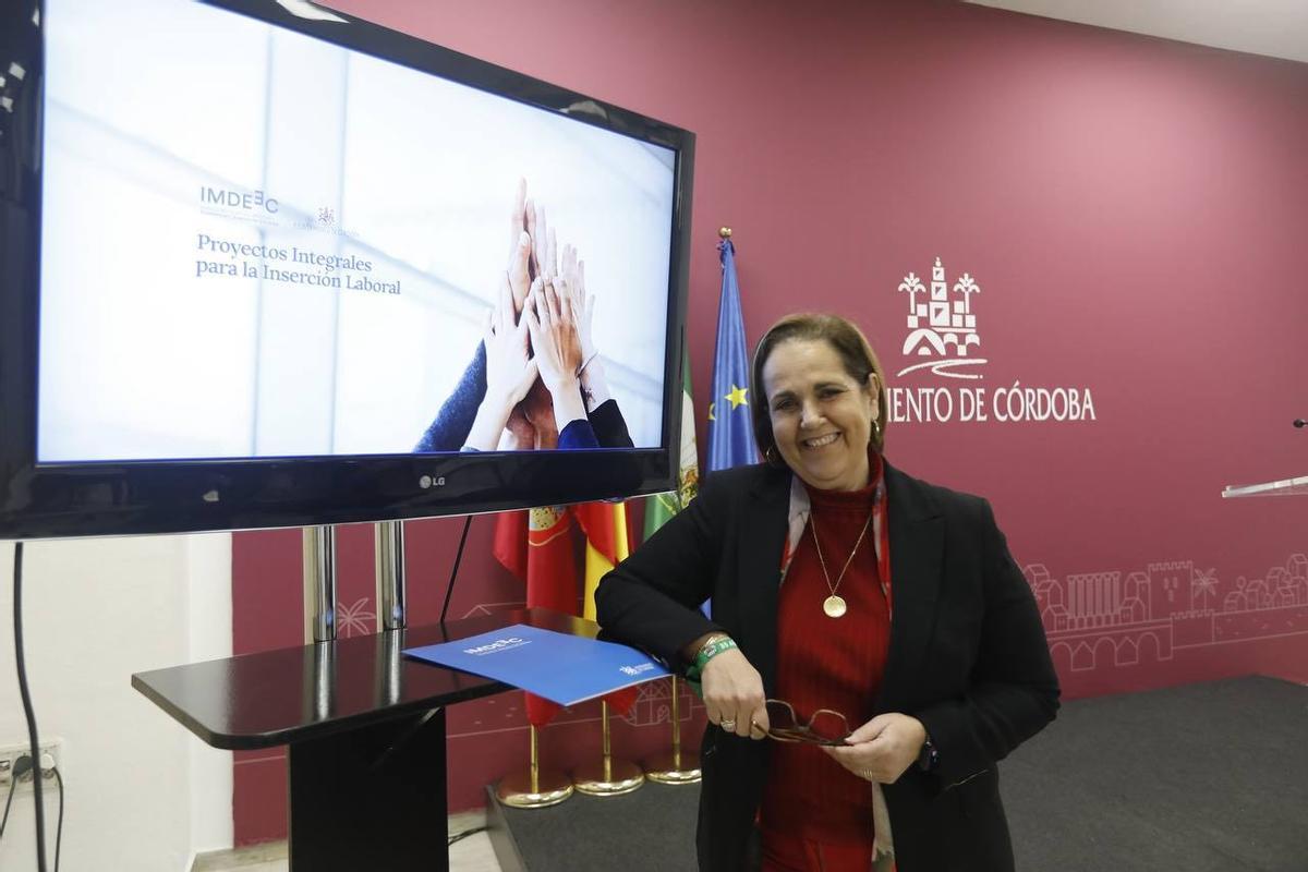 La presidenta del Imdeec, Blanca Torrent.