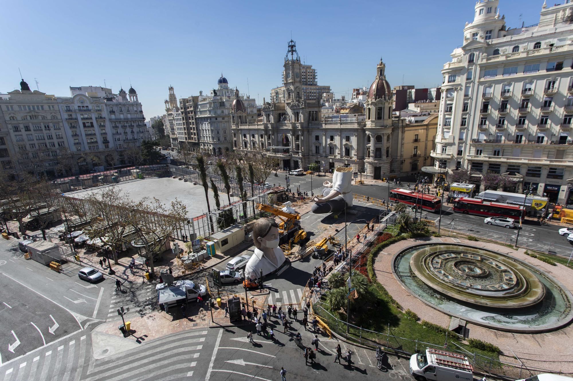 Fallas 2021: La historia gráfica de La Meditadora