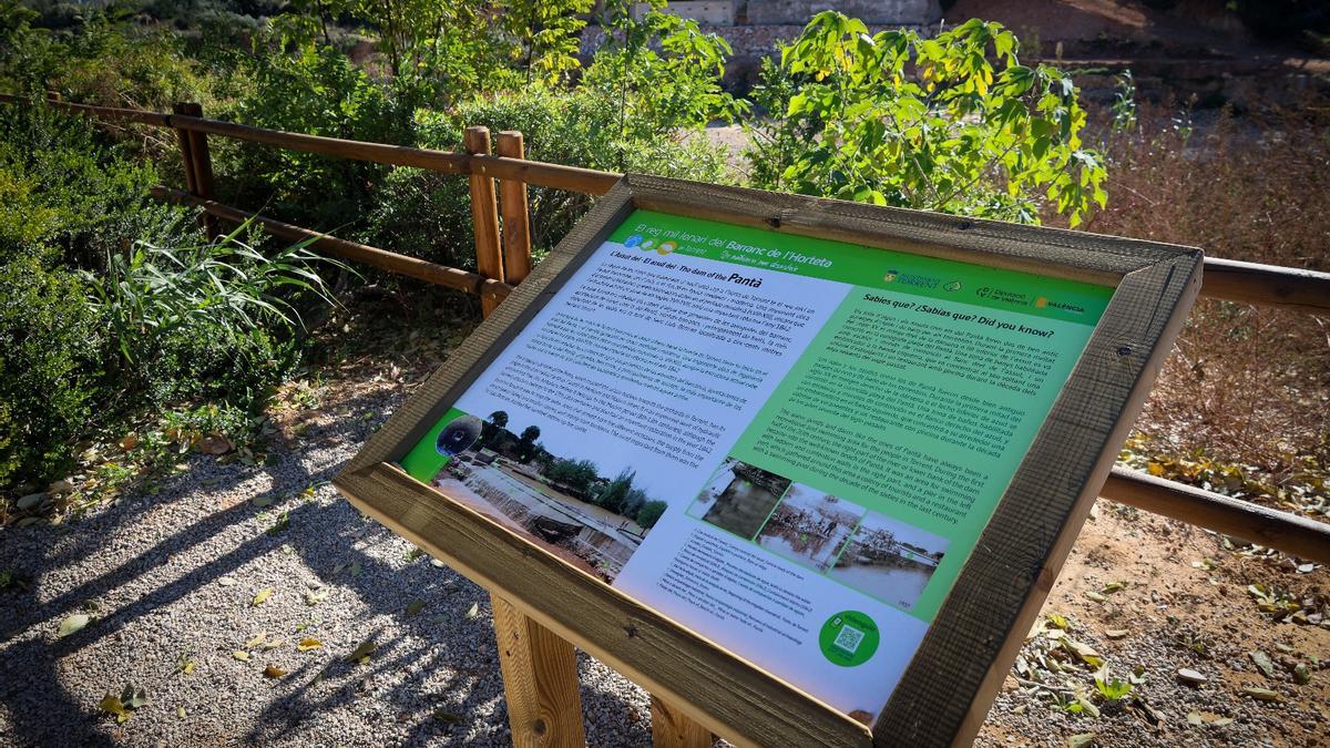 Reposición señalización en la ruta del Reg Mil·lenari de Torrent.