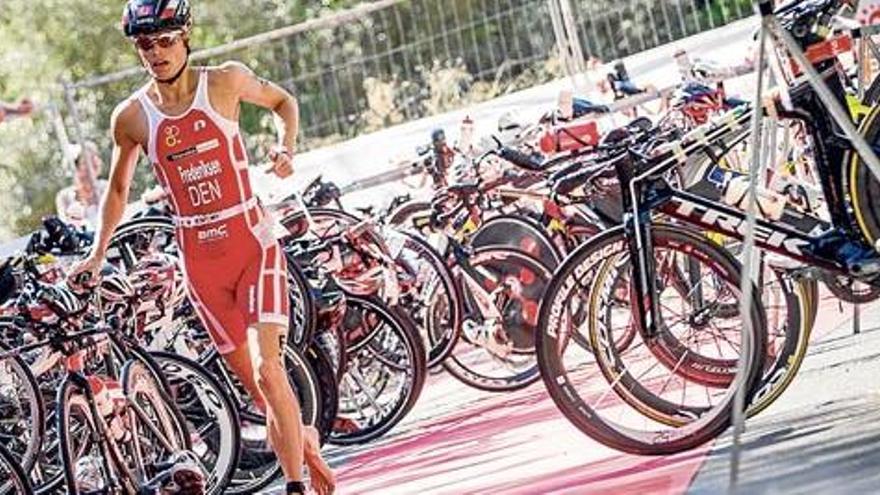 Kritischer Moment bei jedem Triathlon: der Wechsel