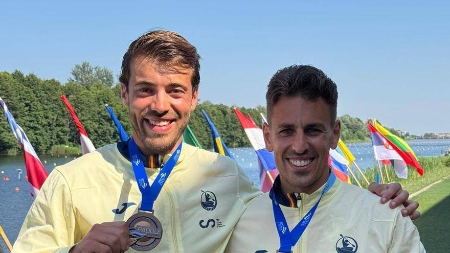 Galicia concluye el Europeo con cinco podios