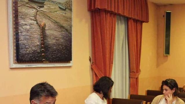 Alfredo Bea García, durante el pleno del lunes. // Muñiz