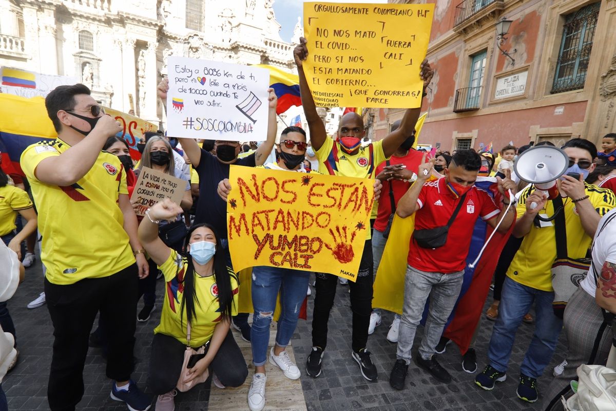 Colombia lanza un SOS desde Murcia