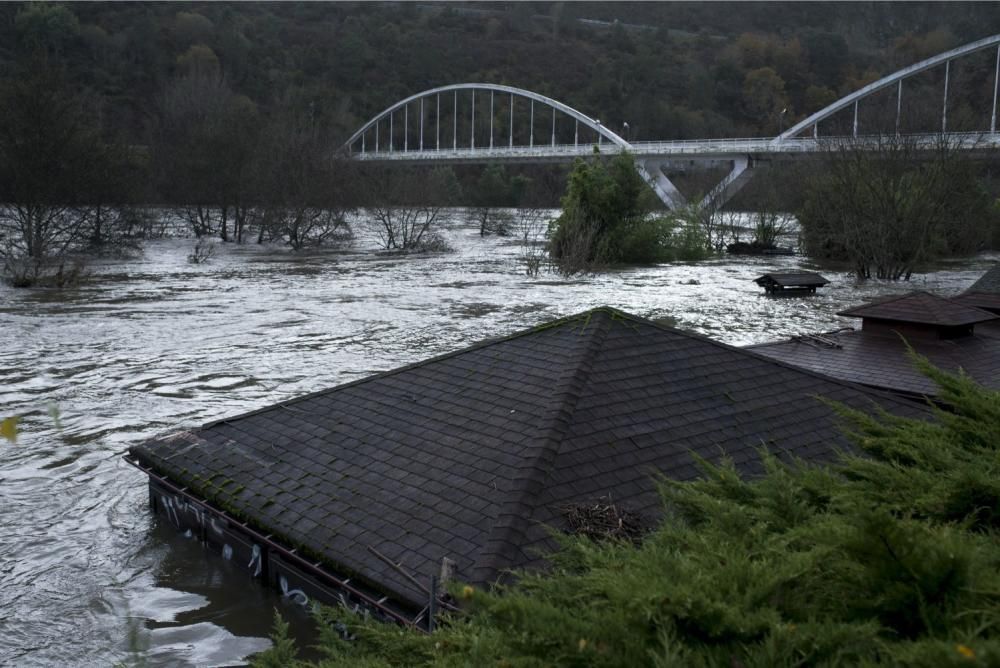 Las mejores imágenes que nos ha dejado el temporal Fabien en Galicia. // FdV