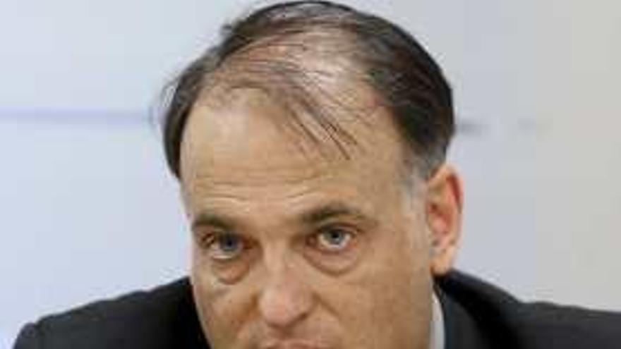 Javier Tebas, presidente de la Liga de Fútbol Profesional.