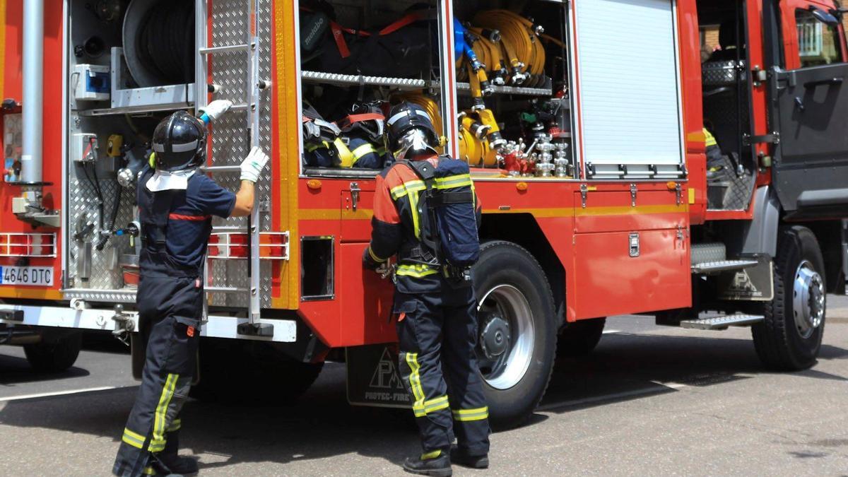 Bomberos de Zamora en una imagen de archivo.