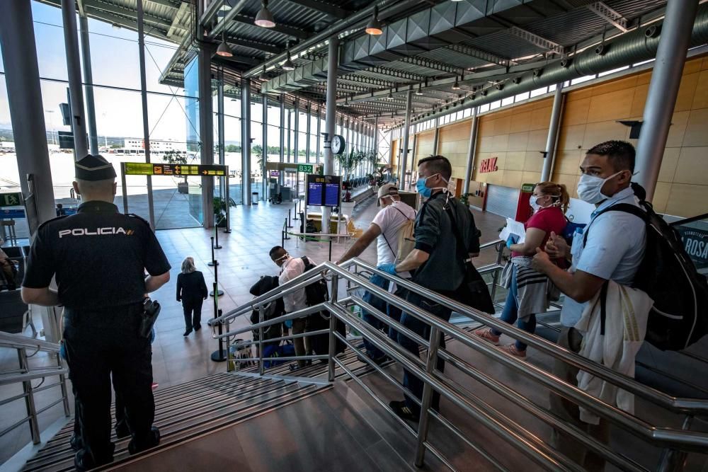 Marinos de Honduras recalan en Palma de camino a su país tras quedar atrapados en Grecia por el coronavirus