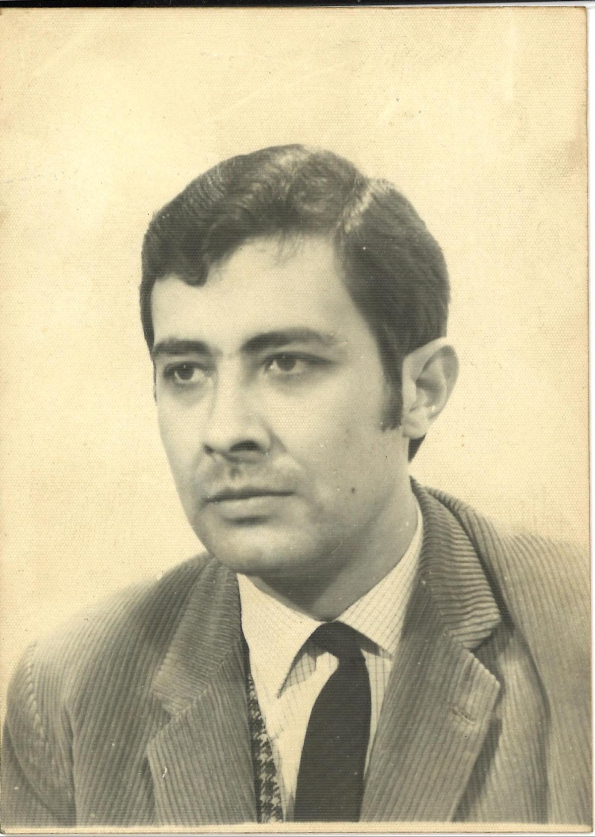 Jose María Parra, en la década de los 60.