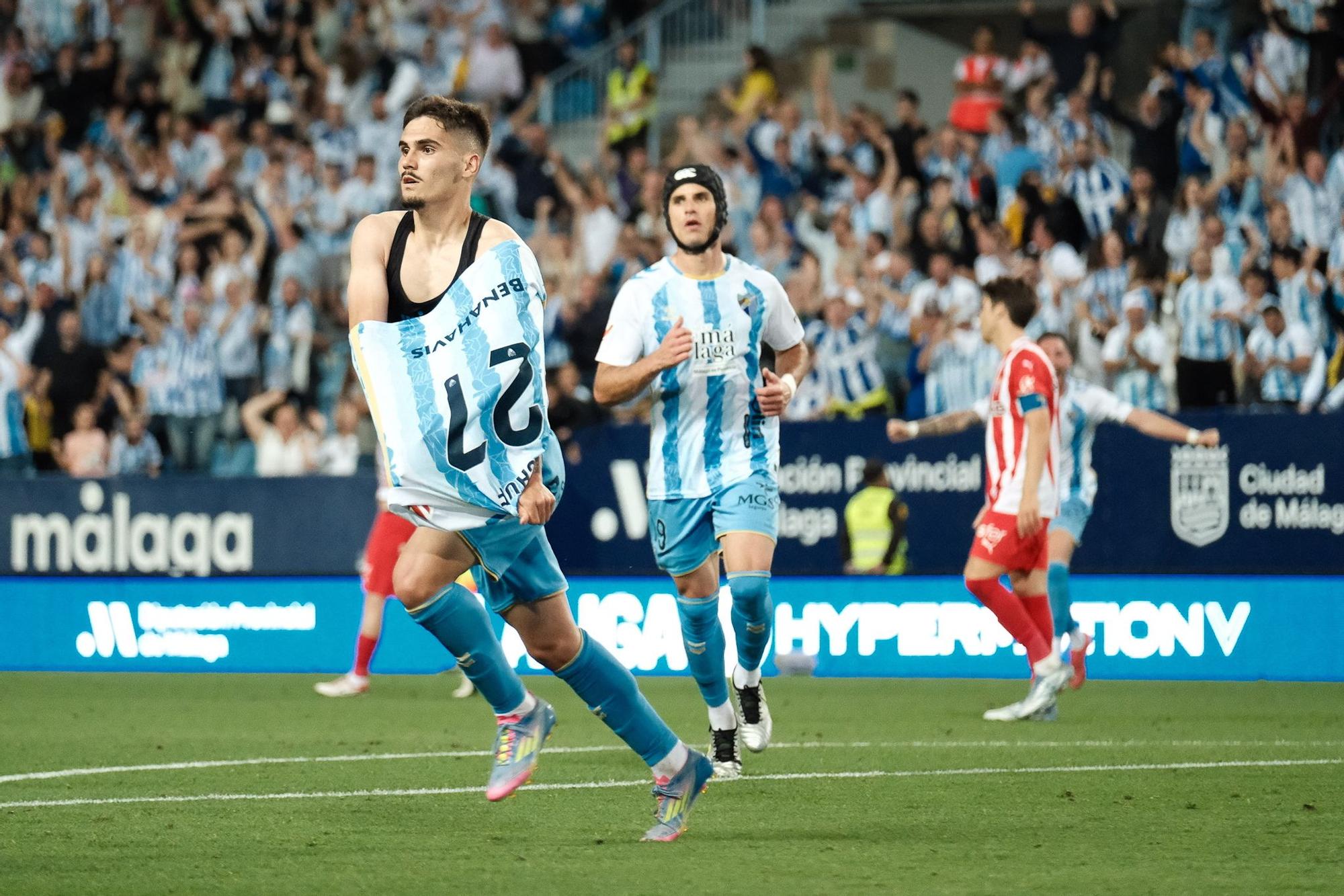 Málaga CF - Sporting. Jornada 40, Liga Hypermotion