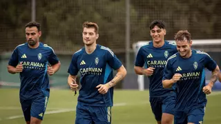 Dos descartes entre los tres mejores del test físico del Real Zaragoza