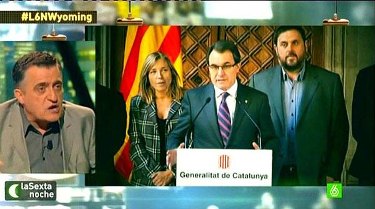 Wyoming va parlar de Catalunya a ;’La Sexta noche’ (La Sexta).