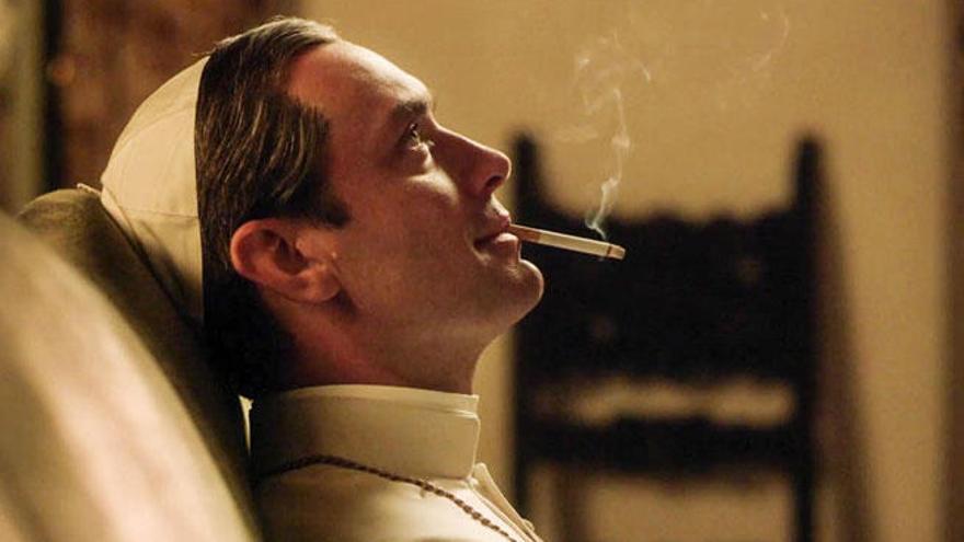 Jude Law en &#039;The Young Pope&#039;.