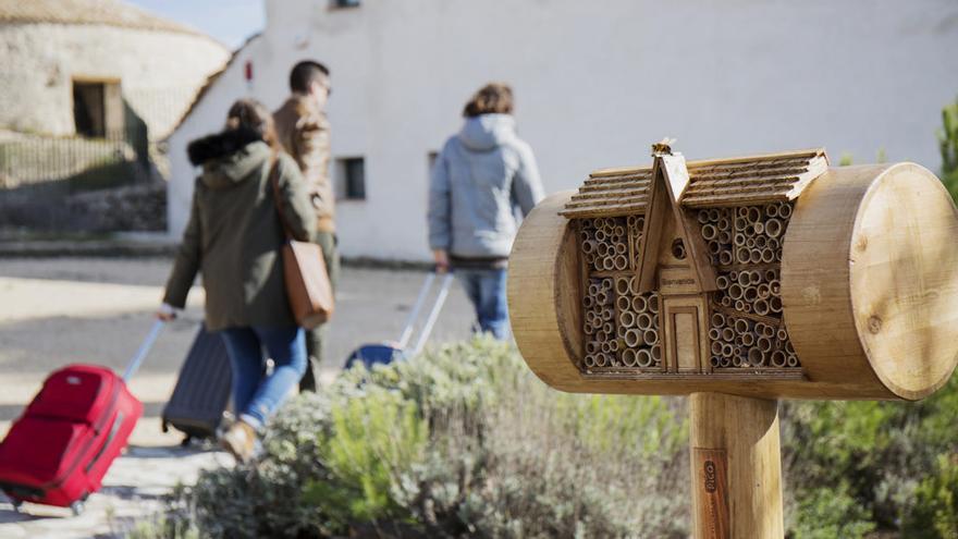 El primer hotel para abejas del mundo fue el Hotel Pou de la Neu, en Jijona