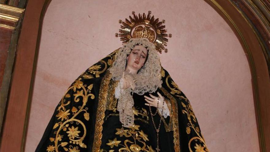 Roban 5 anillos de la Virgen de las Servitas