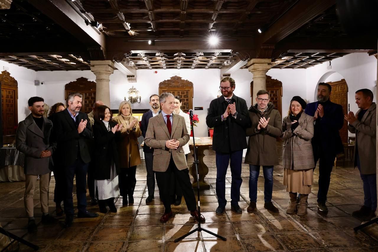 La Diputación ofrece el tradicional desayuno navideño a los medios