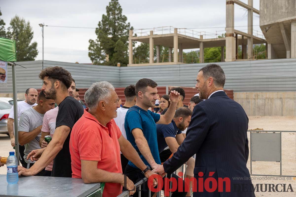 Control veterinario de los Caballos del Vino en Caravaca