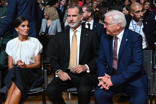 Los reyes en la inauguración de la Feria del libro de Frankfurt