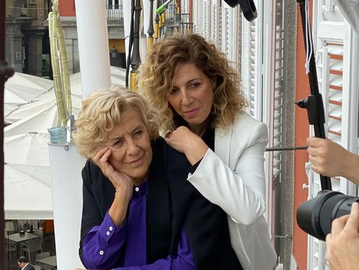 Manuela y su hija, Eva Leira