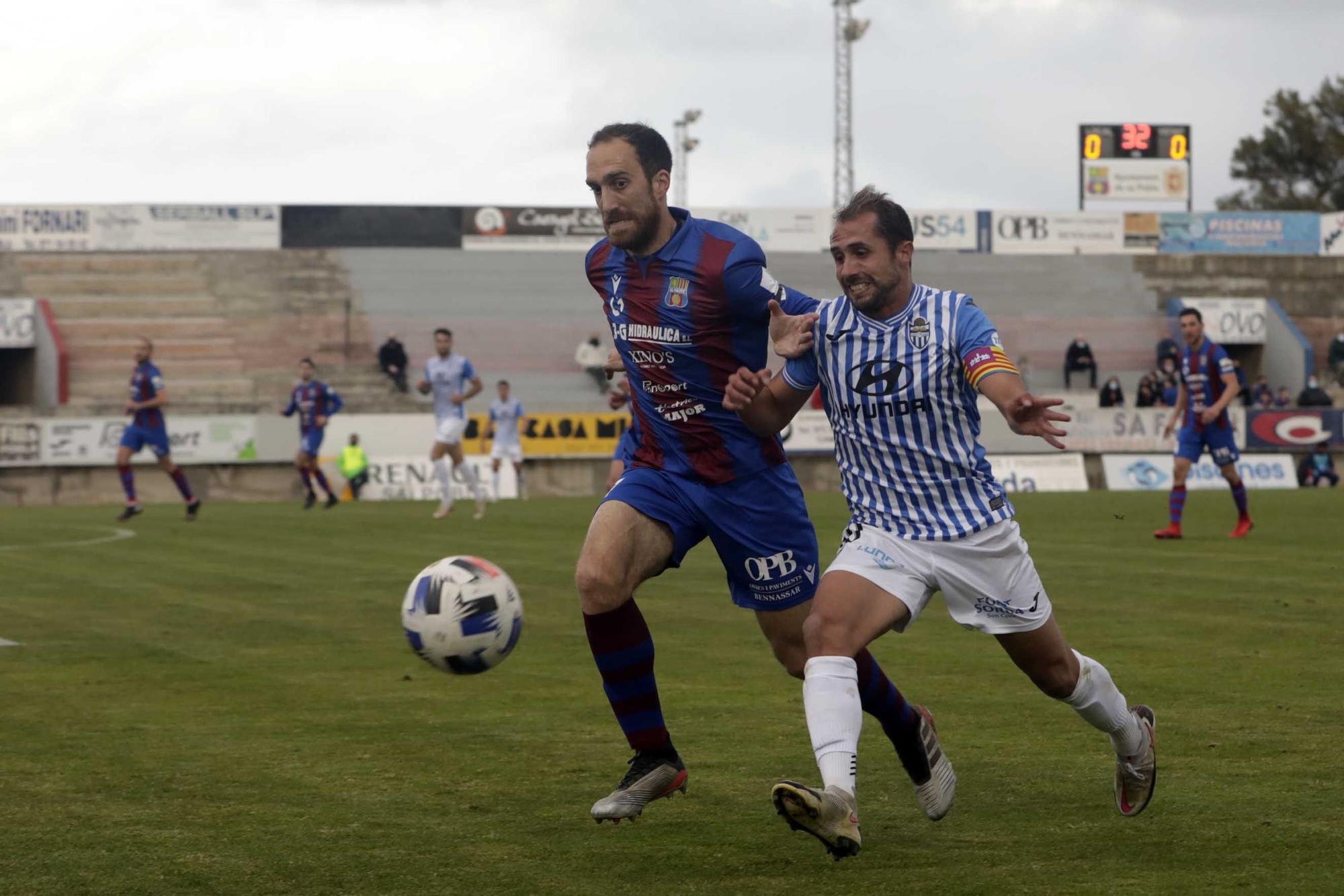 Poblense-At. Baleares: Un punto que sirve de poco