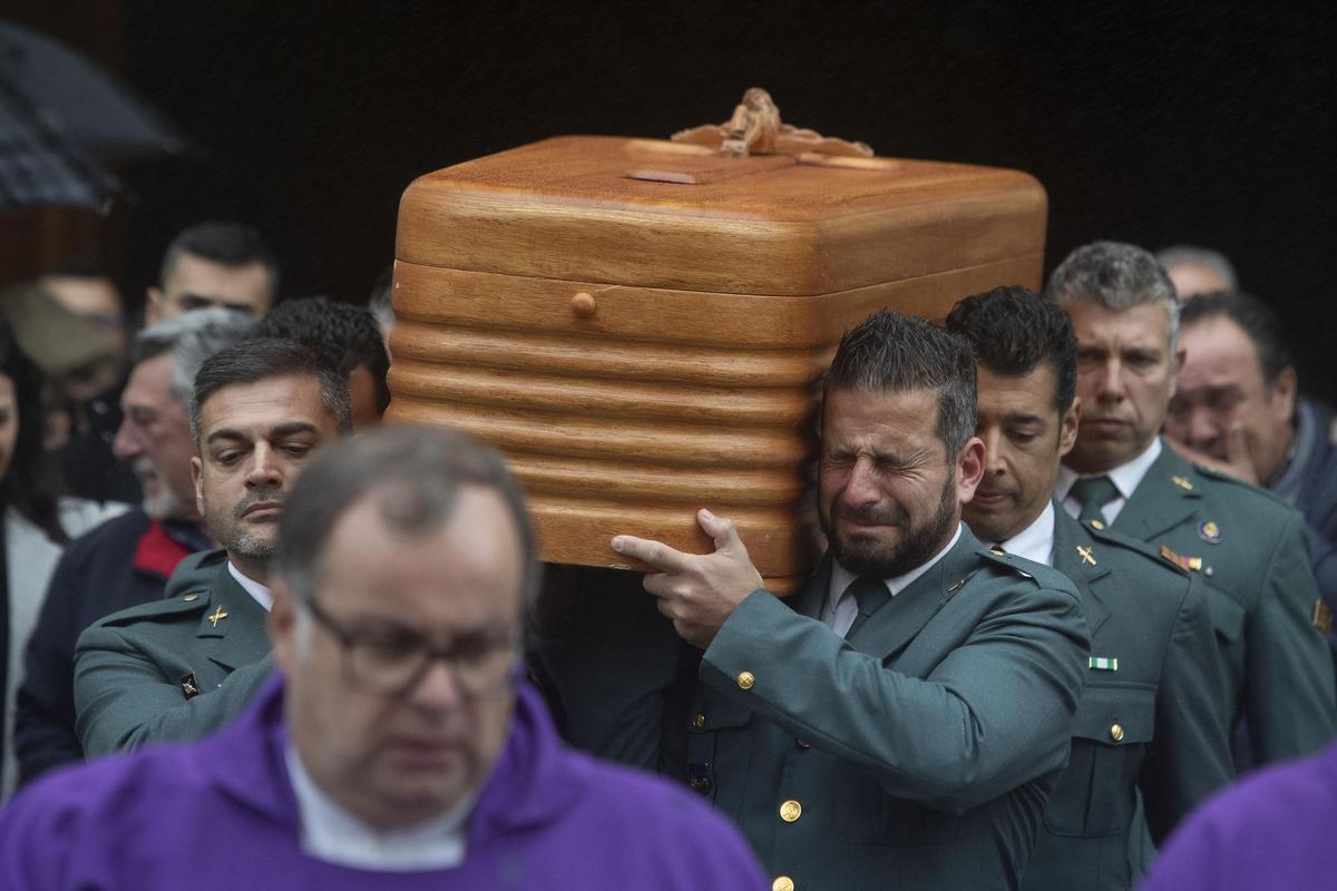 El funeral de Miguel Ángel Gómez, en Cadiz