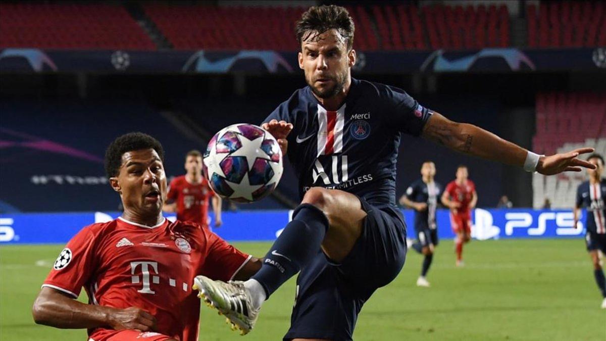 Juan Bernat fue titular en la final de la Champions League que se disputó el pasado agosto en Lisboa