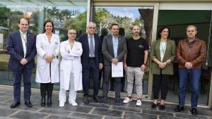 Equipo del HUC participante en el estudio.