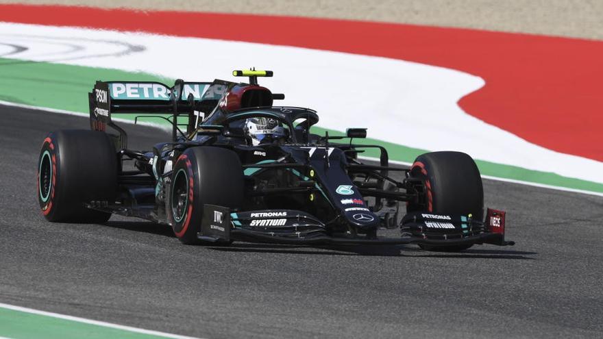 Bottas repite mejor tiempo en el segundo libre de Mugello