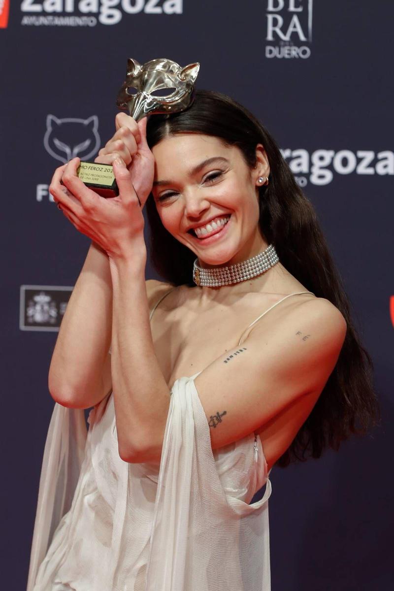 Ana Rujas, ganadora del Premio Feroz 2022 a la mejor actriz protagonista de una serie por ‘Cardo’