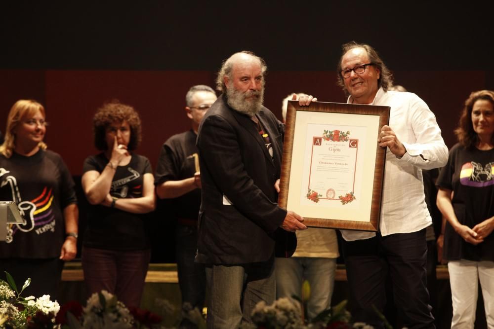 Entrega de medallas y distinciones de Gijón