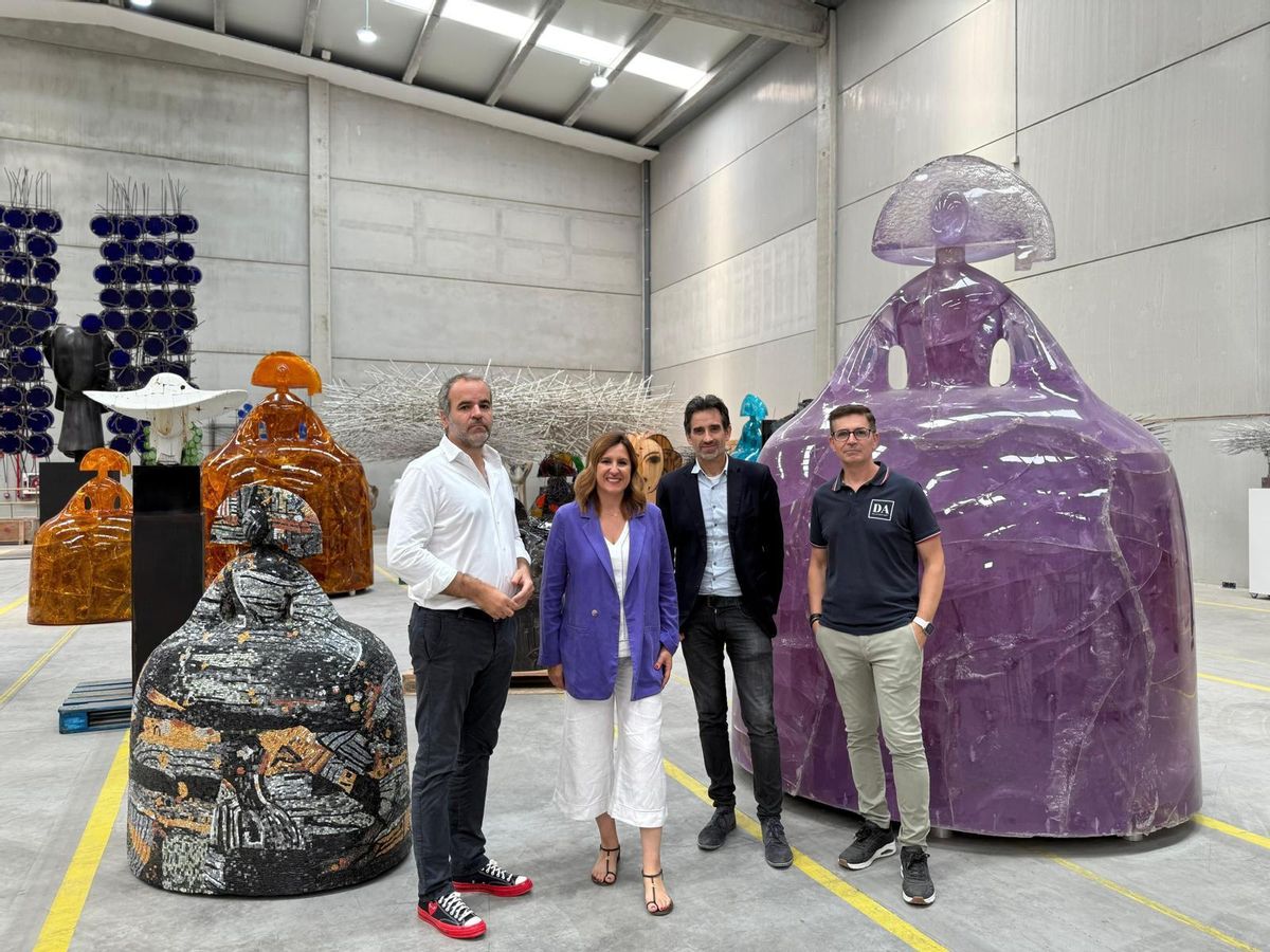 Visita al taller de Manolo Valdés en Madrid