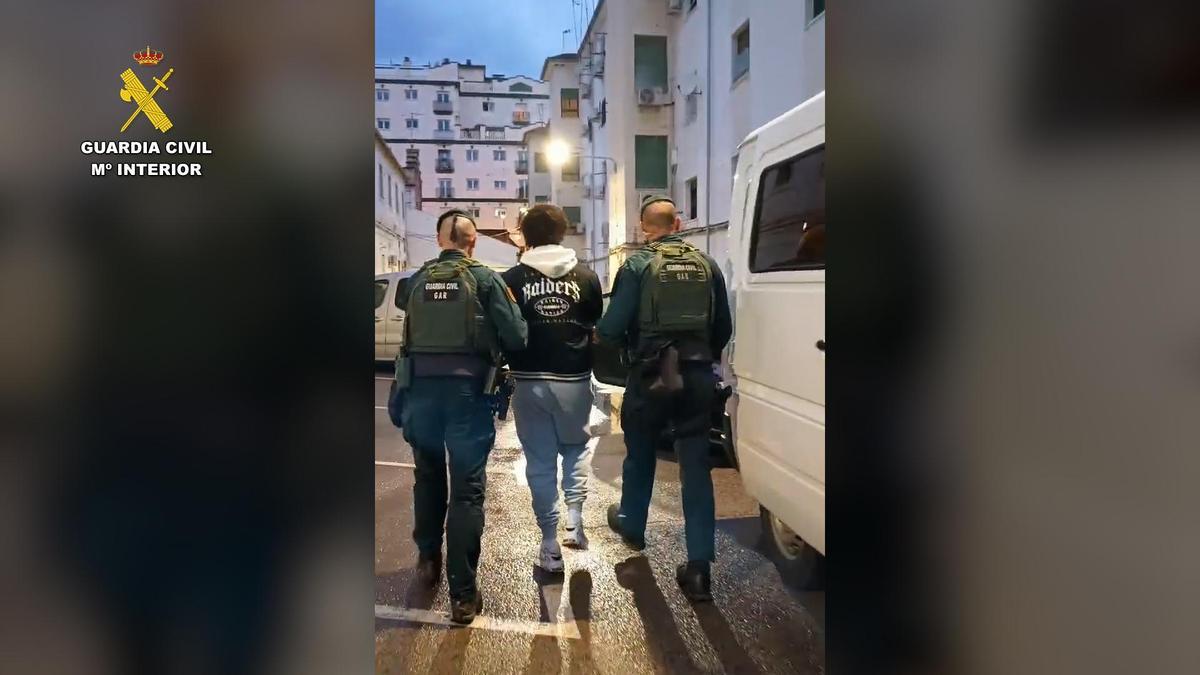 Yihadista detenido en Córdoba por la Guardia Civil.