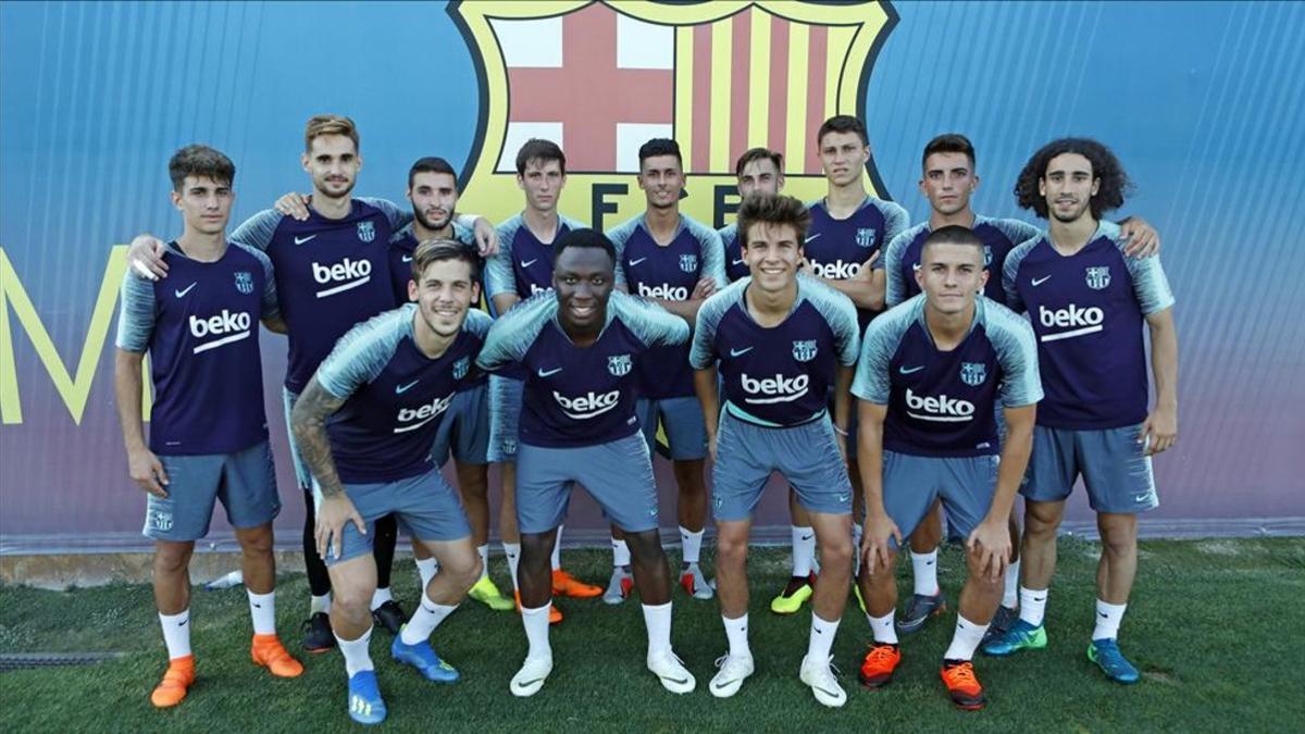 Los jugadores del Barcelona B que viajaron con el primer equipo