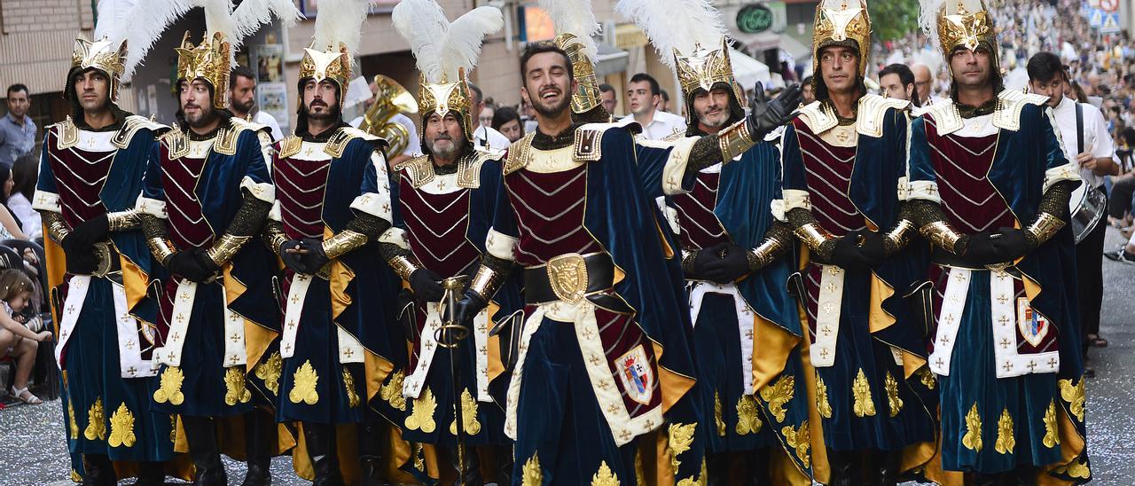 Una imagen de archivo de las fiestas de Moros y Cristianos de Crevillent