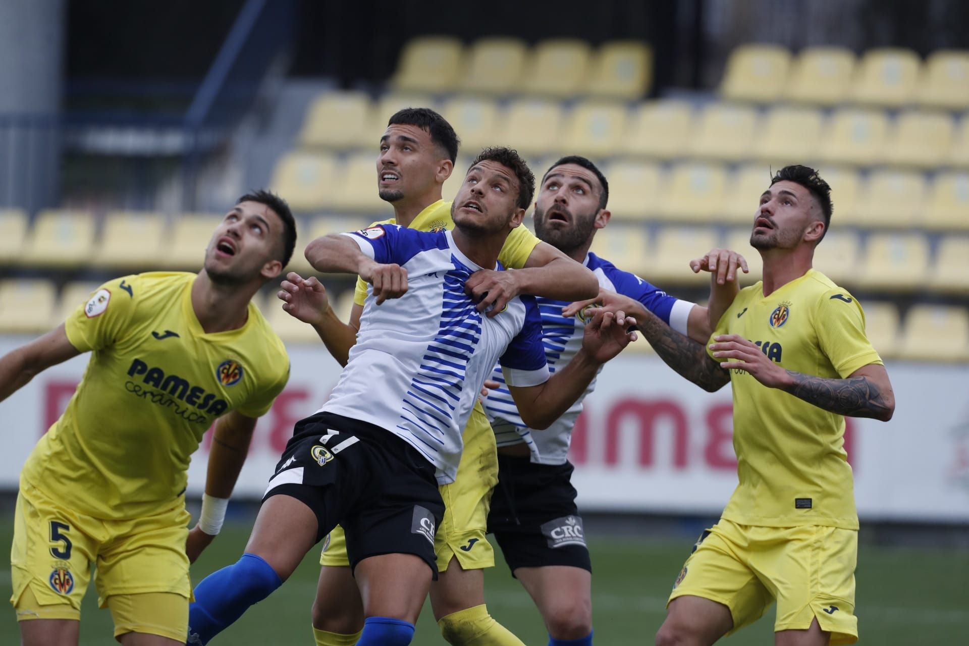 Villarreal B - Hércules: Las imágenes del partido