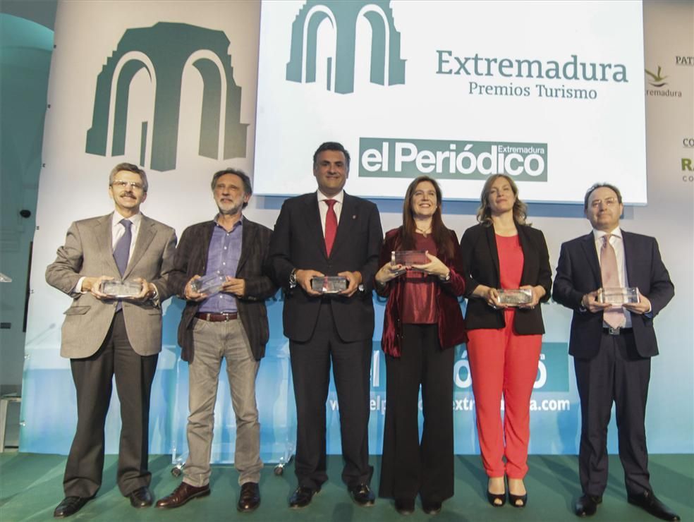 Primeros premios de Turismo de el Periódico Extremadura en imágenes