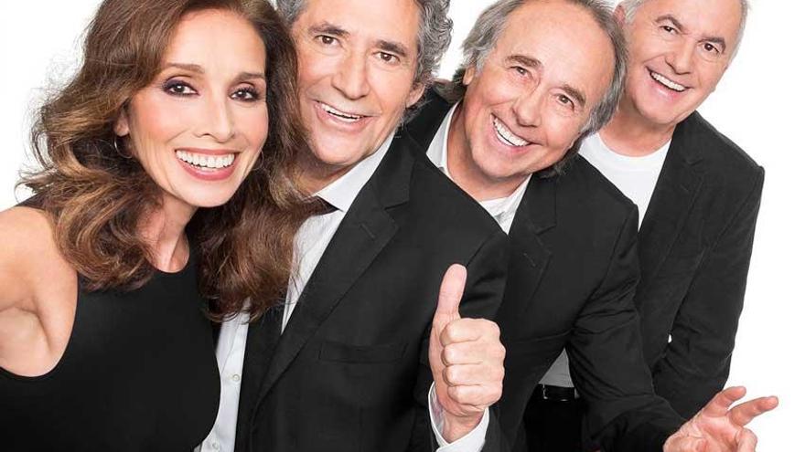 Ana Belén, Serrat, Ríos y Víctor Manuel conmemoran con ´El gusto es nuestro 20 años´ el aniversario de una gira que en su momento congregó a 500.000 asistentes en 33 conciertos.