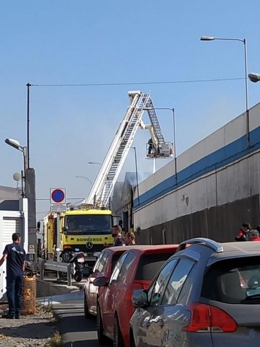 Incendio en El Goro