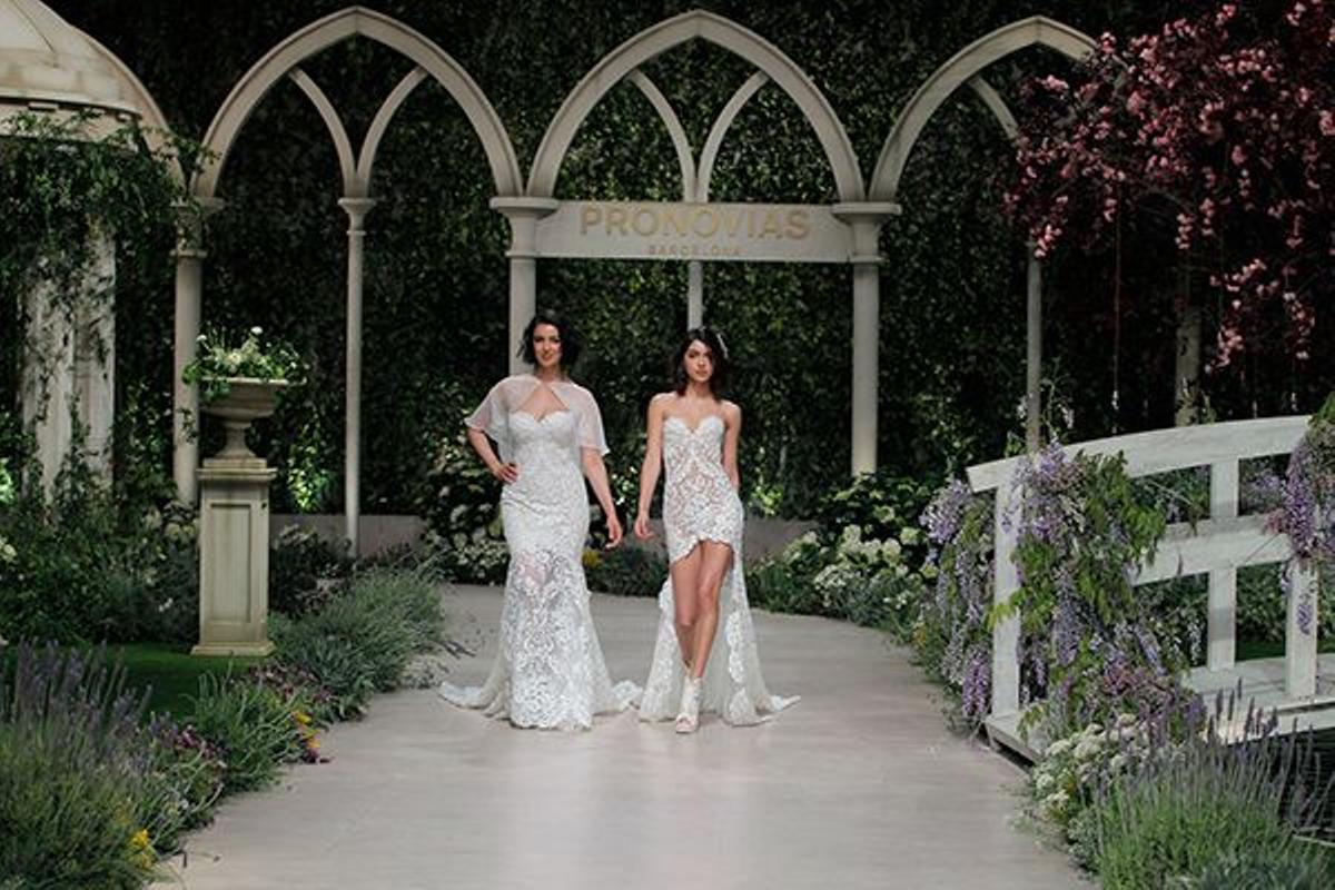 Blanca Romero y su hija, Lucía Rivera desfilan para Pronovias 2019