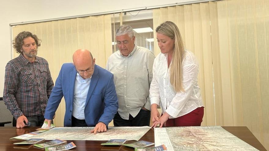 Mijas crea un mapa especializado de su sierra para senderistas de alto nivel