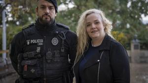 L’emotiva trobada d’una mare i el policia de Santa Coloma que va evitar el suïcidi de la seva filla: «Vaig connectar amb ella a través dels animals»