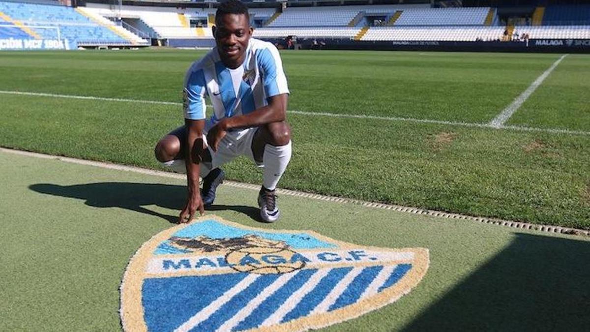 Christian Atsu, exjugador del Málaga CF.