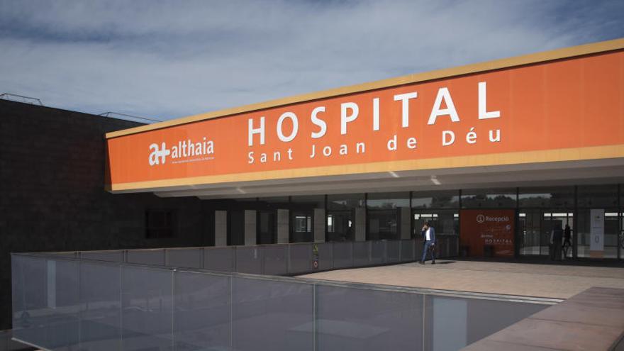 Hospital de Sant Joan de Déu de Manresa. Hi ha 125 pacients ingressats per coronavirus i ja ha donat les primeres 6 altes