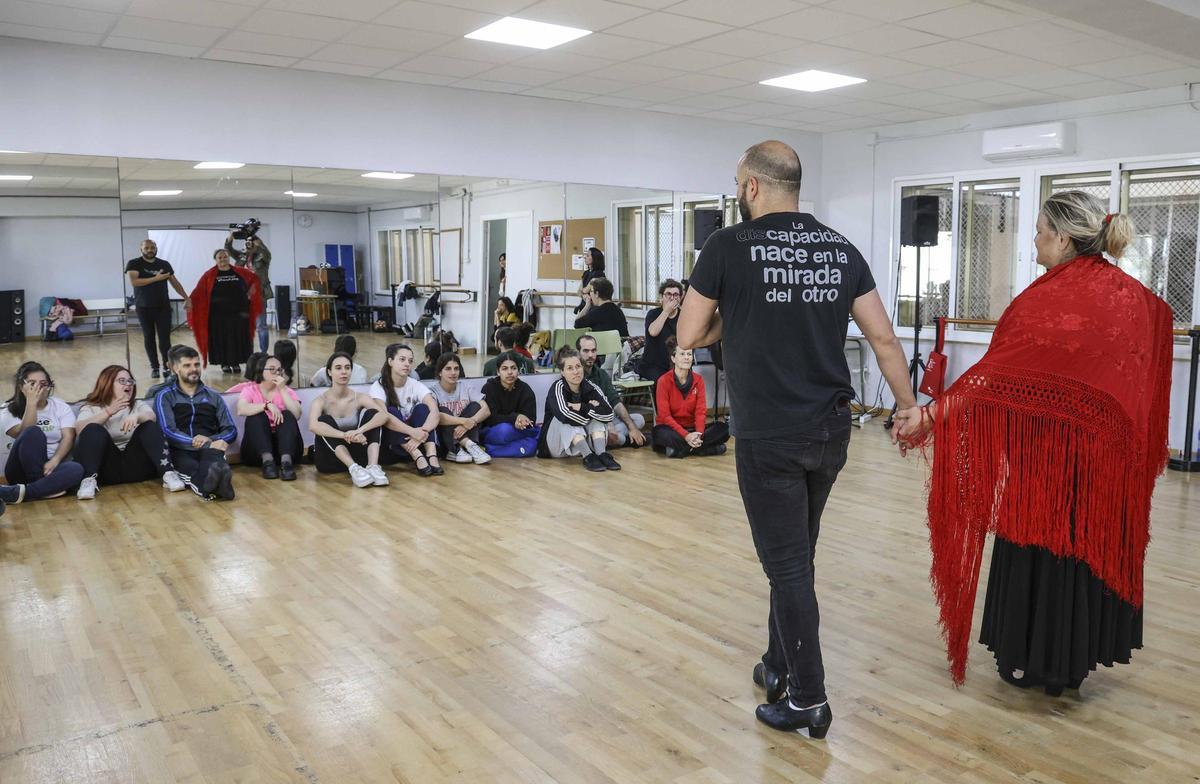 Flamenco inclusivo en el conservatorio de Alicante