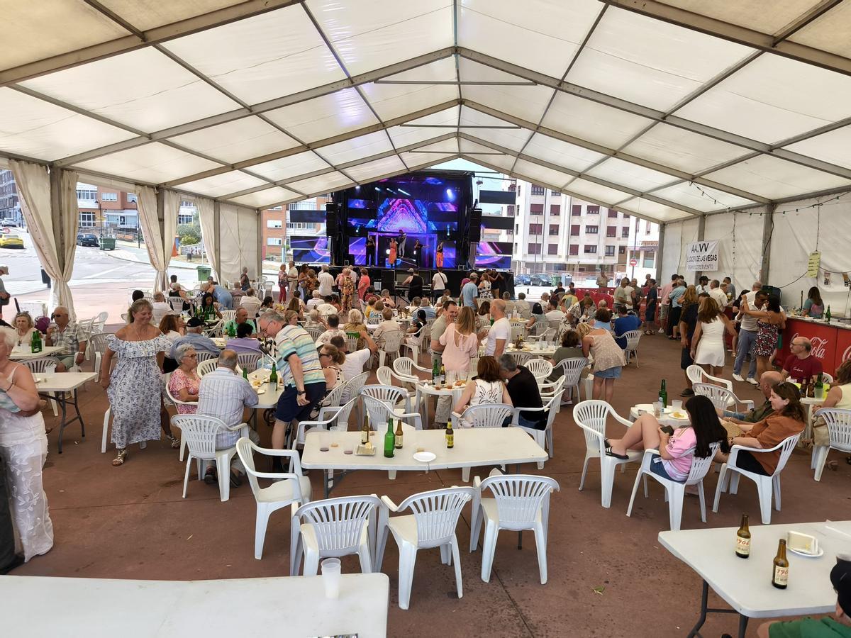 Un instante de las fiestas de Las Vegas