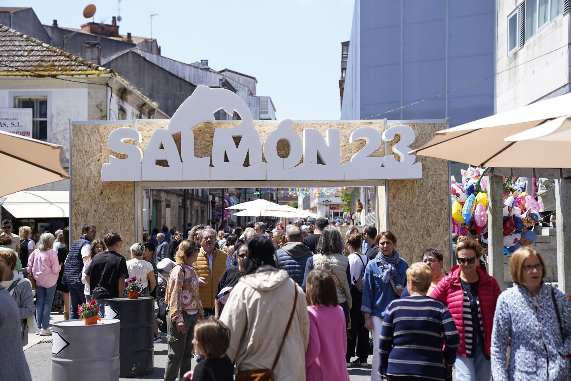 Y el salmón conquistó A Estrada