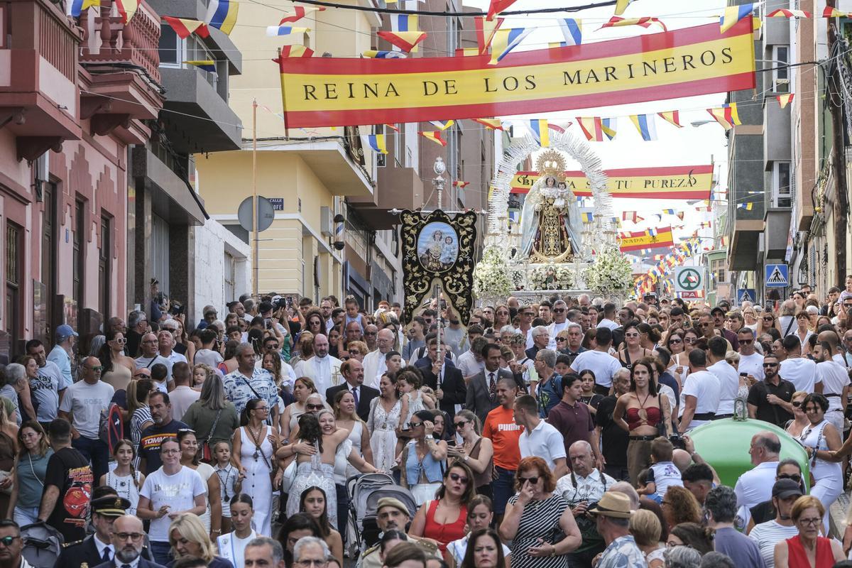 Procesión Marítima de las fiestas del Carmen de La Isleta